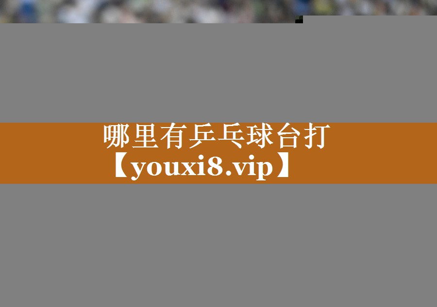 哪里有乒乓球台打 哪里有乒乓球台打
